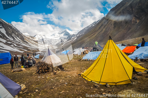 Image of Valley of tents in Nepal