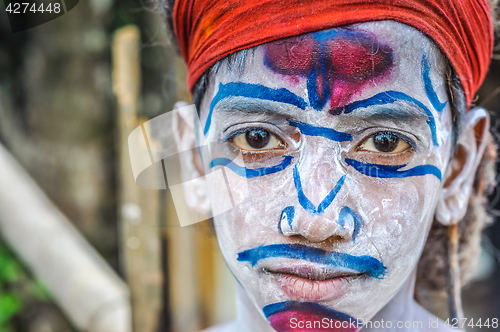 Image of Big-eyed boy in Assam