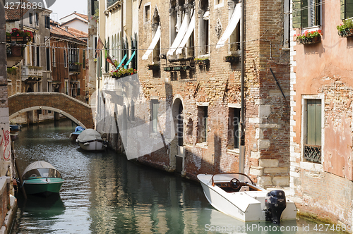 Image of Canals of Venice, Veneto, Italy, Europe