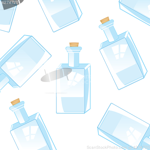 Image of Background from glass bottles