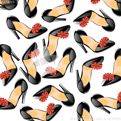 Image of Background from feminine loafer