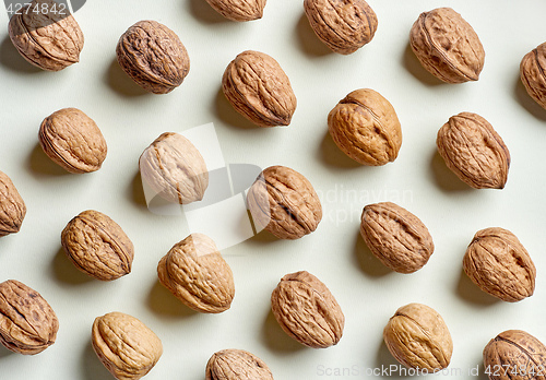 Image of pattern of walnuts