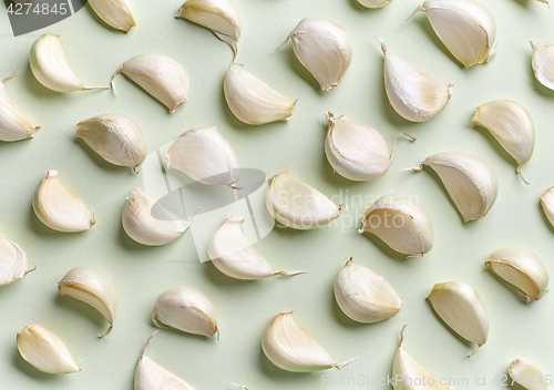 Image of pattern of garlic