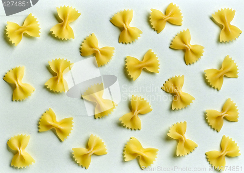 Image of pattern of pasta