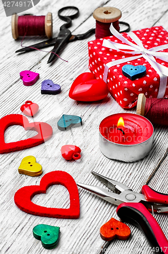 Image of gift for Valentine day