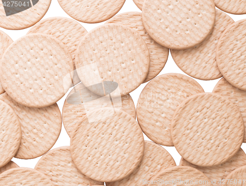 Image of Tasty biscuits background