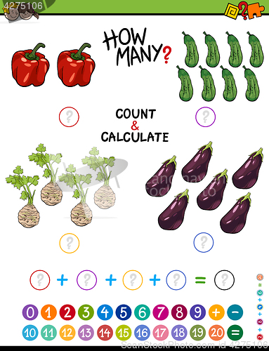 Image of educational addition worksheet