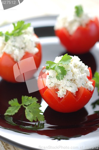 Image of Tomatoes Stuffed with Feta