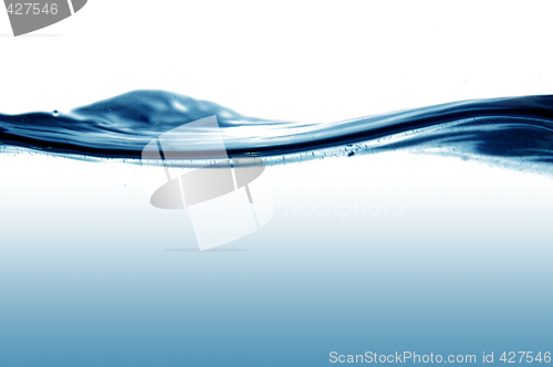 Image of Blue water wave
