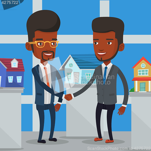 Image of Agreement between real estate agent and buyer.