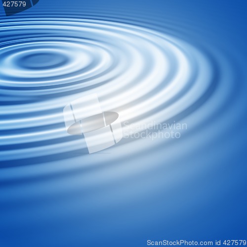 Image of water ripples