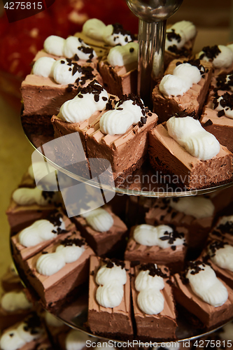 Image of Cake buffet for a birthday party.