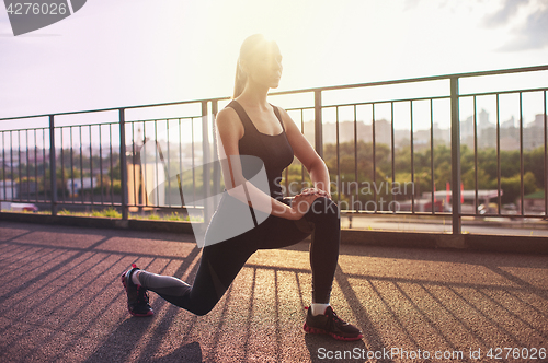 Image of Modern fitness life