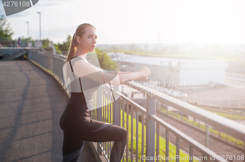 Image of Modern fitness life