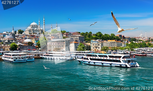 Image of Boats in Istanbul