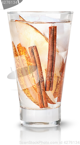 Image of Refreshing lemonade cinnamon with pear