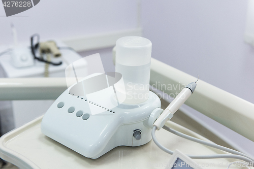 Image of modern dentists equipment