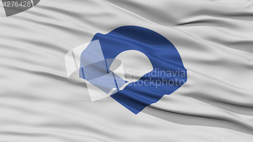 Image of Closeup Wakayama Japan Prefecture Flag