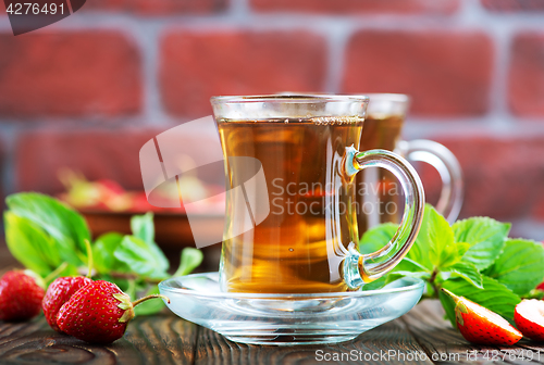 Image of strawberry tea