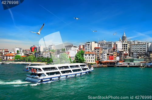 Image of Cityscape with Galata Tower