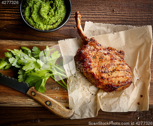 Image of freshly grilled steak