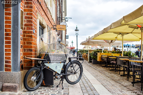 Image of Nyhavn restaurant street