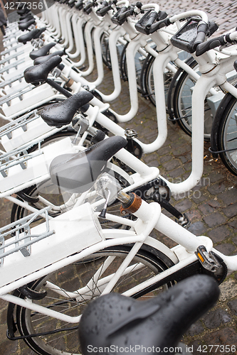 Image of Bicycles on a street