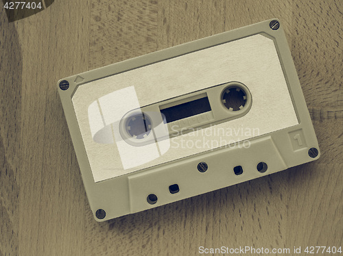 Image of Vintage looking Tape cassette