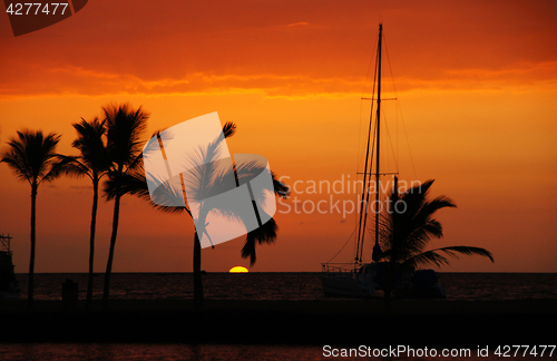 Image of Hawaii, USA, Sunset