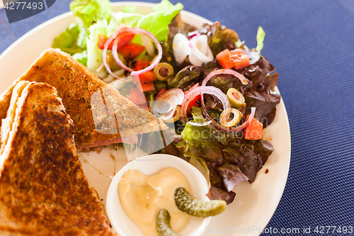 Image of Croque Monsieur sandwich