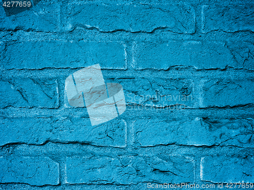 Image of Brick Wall with Cobweb