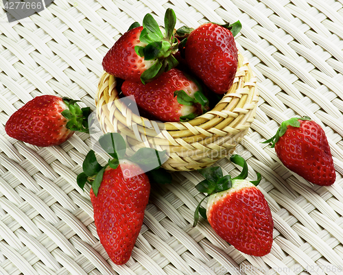 Image of Fresh Ripe Strawberries