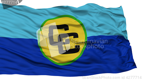 Image of Isolated CARICOM Flag