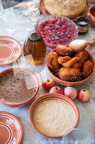 Image of old slavonic food