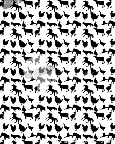 Image of Pattern with pets