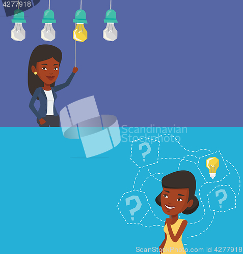 Image of Two business banners with space for text.