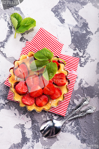 Image of strawberry cake