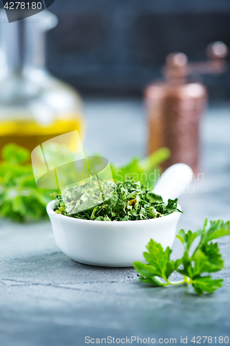 Image of dry parsley