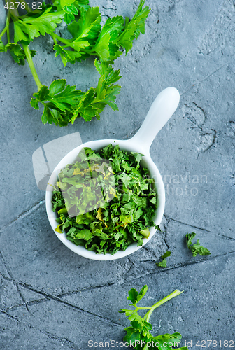 Image of dry parsley