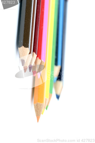 Image of Close-up pencil.