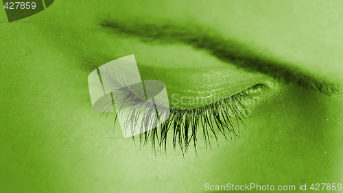 Image of Closed eye