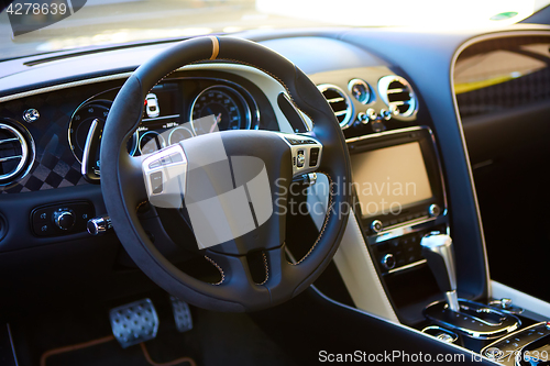 Image of Luxury car Interior