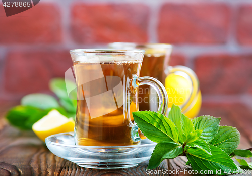 Image of lemon tea