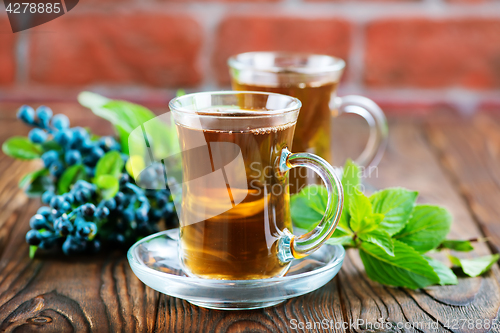 Image of blueberry tea