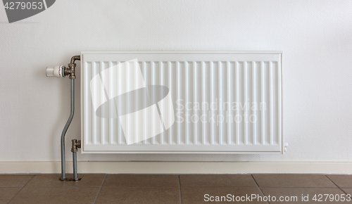Image of Heating radiator in a dutch home