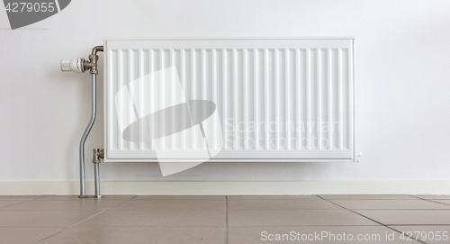 Image of Heating radiator in a dutch home