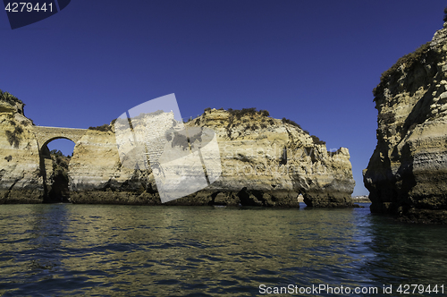 Image of Cliff Line of Lagos, Algarve, Portugal