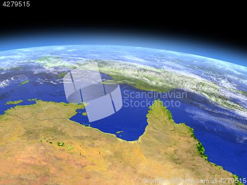 Image of Northern Australia from space