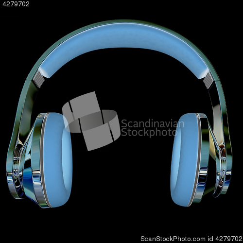 Image of Best headphone icon. 3d illustration