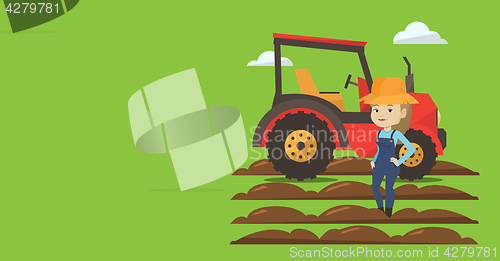 Image of Agricultural banner with space for text.